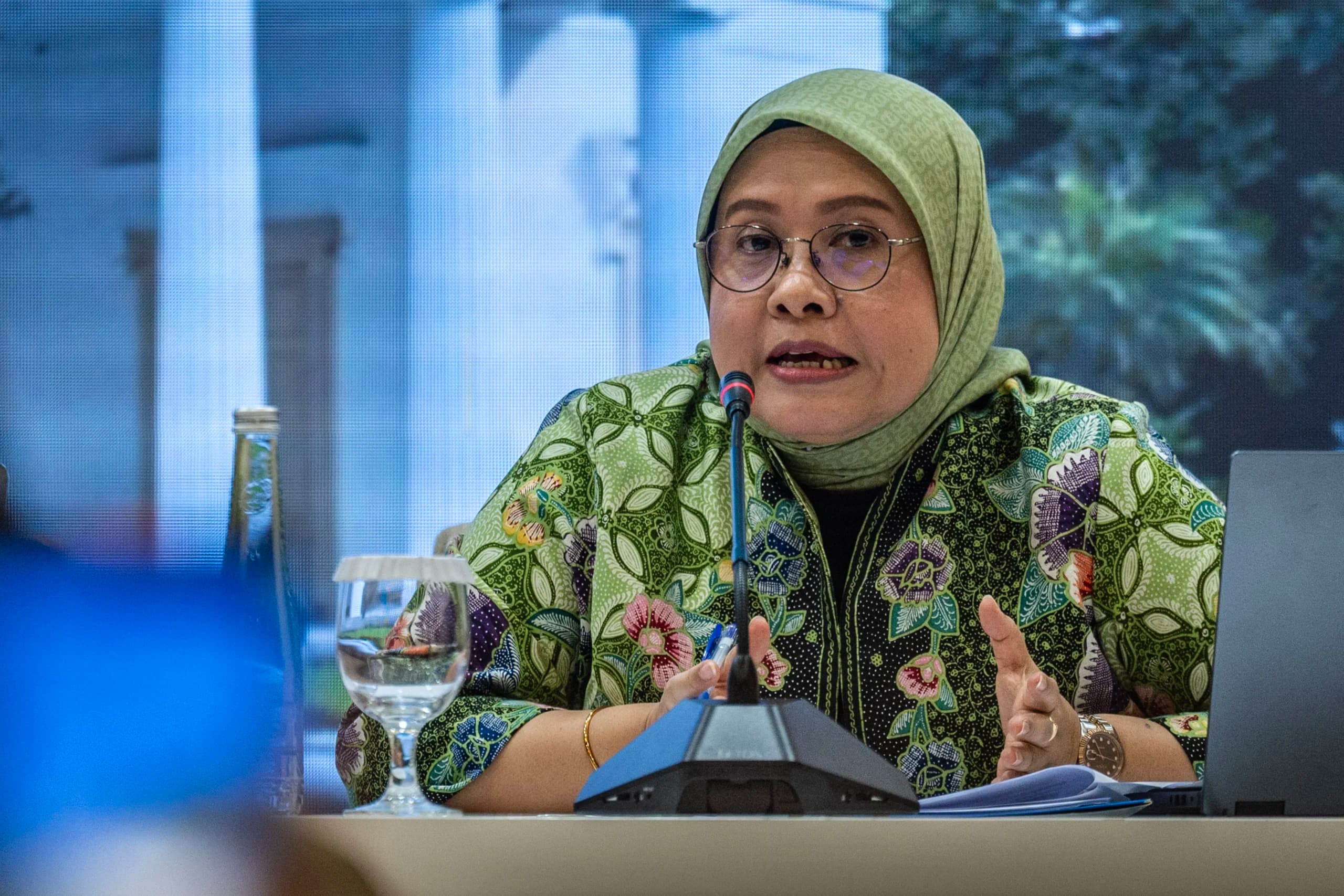 Plt Direktur Perlindungan Warga Negara Indonesia (PWNI) Kementerian Luar Negeri Heni Hamidah menyampaikan keterangan saat Press Briefing di Kementerian Luar Negeri, Jakarta, Kamis (21/5/2026). (Sumber: Antara Foto/Bayu Pratama S./wsj) Plt Direktur Perlindungan Warga Negara Indonesia (PWNI) Kementerian Luar Negeri Heni Hamidah menyampaikan keterangan saat Press Briefing di Kementerian Luar Negeri, Jakarta, Kamis (21/5/2026). (Sumber: Antara Foto/Bayu Pratama S./wsj)