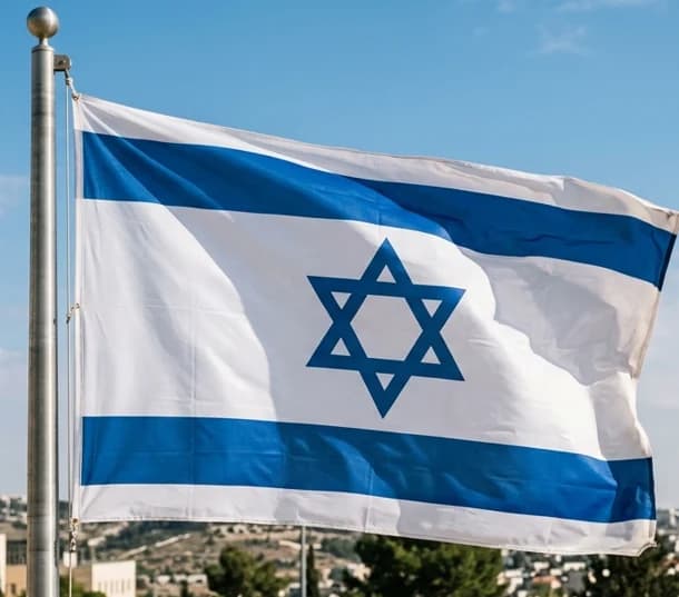 Ilustrasi bendera Israel Ilustrasi bendera Israel