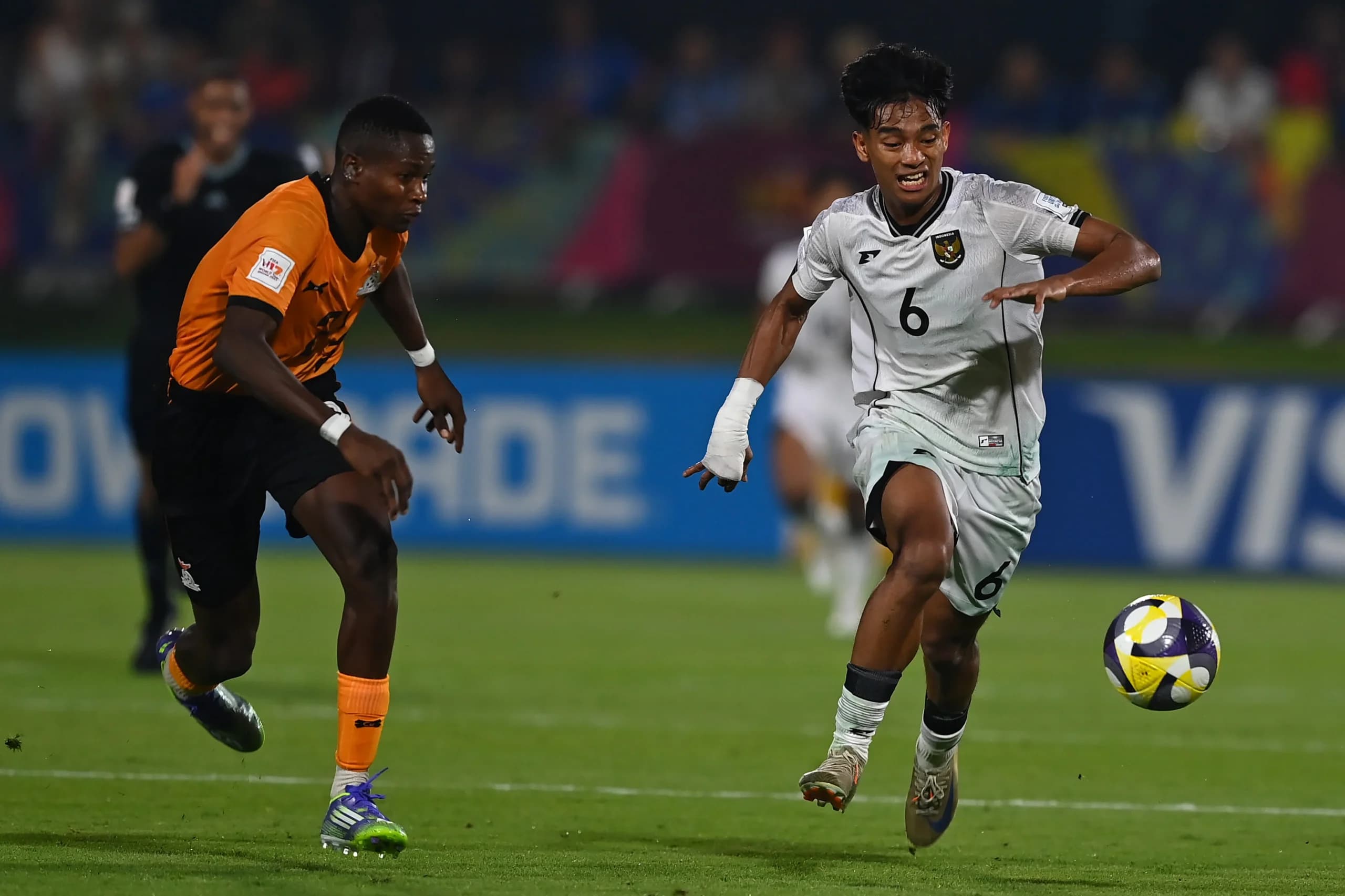 Pertandingan Piala Dunia U-17 Timnas Indonesia melawan Zambia Pertandingan Piala Dunia U-17 Timnas Indonesia melawan Zambia