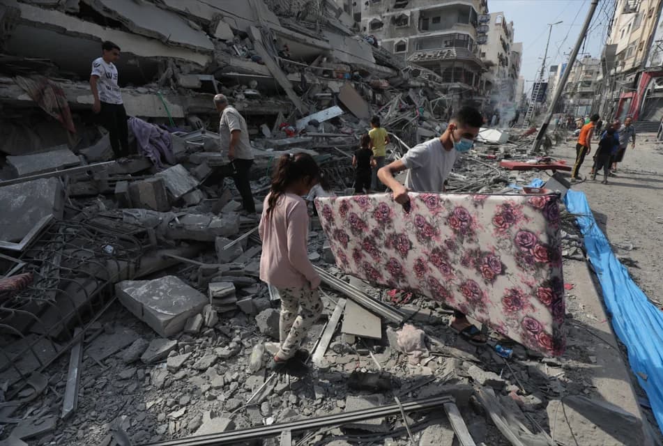 Ilustrasi situasi di Gaza Ilustrasi situasi di Gaza