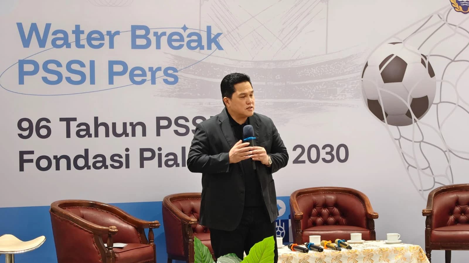 Ketua Umum (Ketum) PSSI Erick Thohir Ketua Umum (Ketum) PSSI Erick Thohir