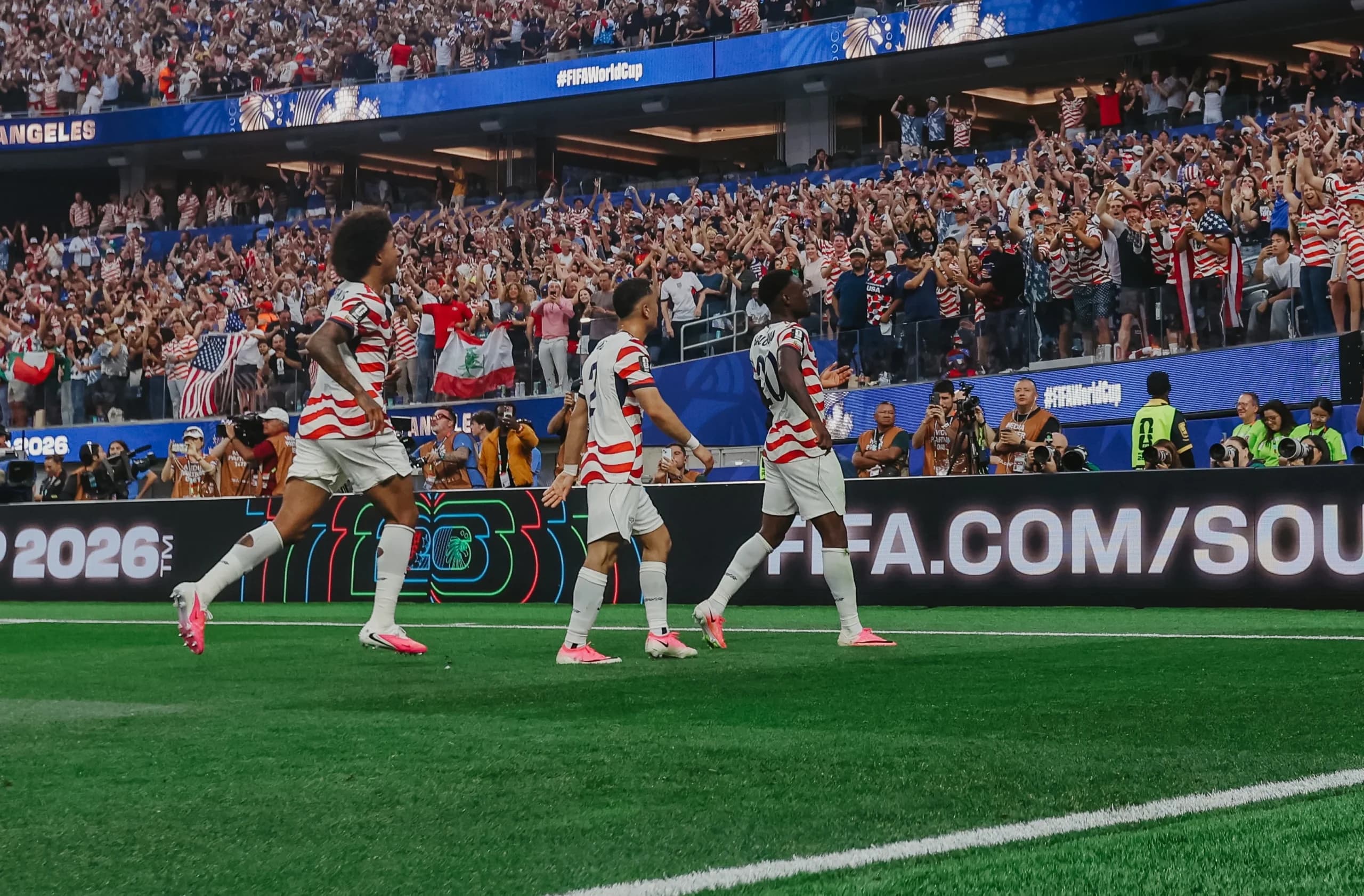 Start sempura Timnas Amerika di Piala Dunia 2026 setelah berhasil meraih kemanangan telaj 4-1 atas Paraguay Start sempura Timnas Amerika di Piala Dunia 2026 setelah berhasil meraih kemanangan telaj 4-1 atas Paraguay