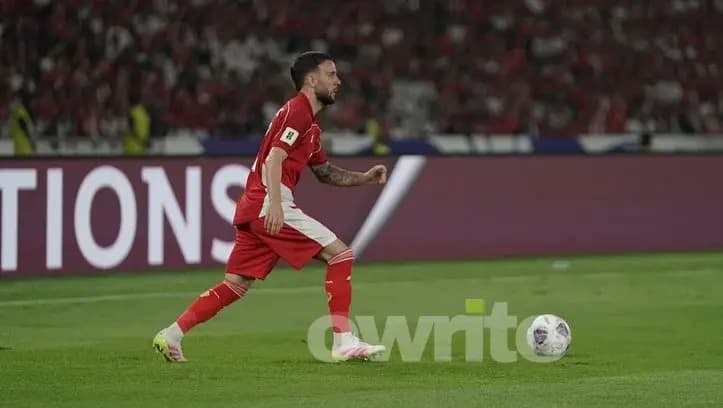 Pemain Belakang Timnas Indonesia, Calvin Verdonk (owrite/Hadi Febriansyah) Pemain Belakang Timnas Indonesia, Calvin Verdonk (owrite/Hadi Febriansyah)