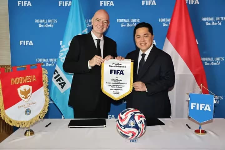 Ketua Umum PSSI Erick Thohir Ketua Umum PSSI Erick Thohir