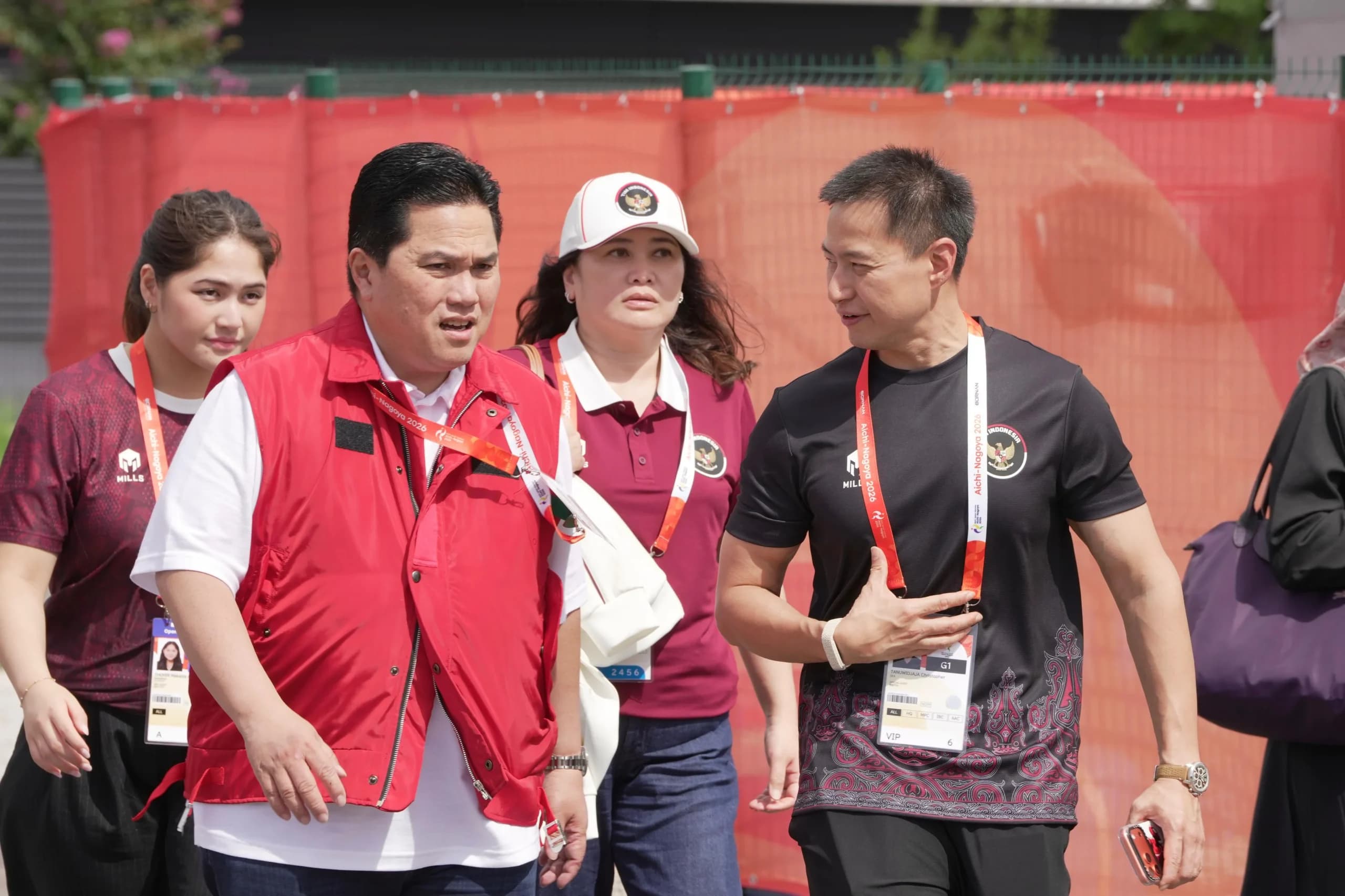 Mentor, Erick Thohir. Mentor, Erick Thohir.