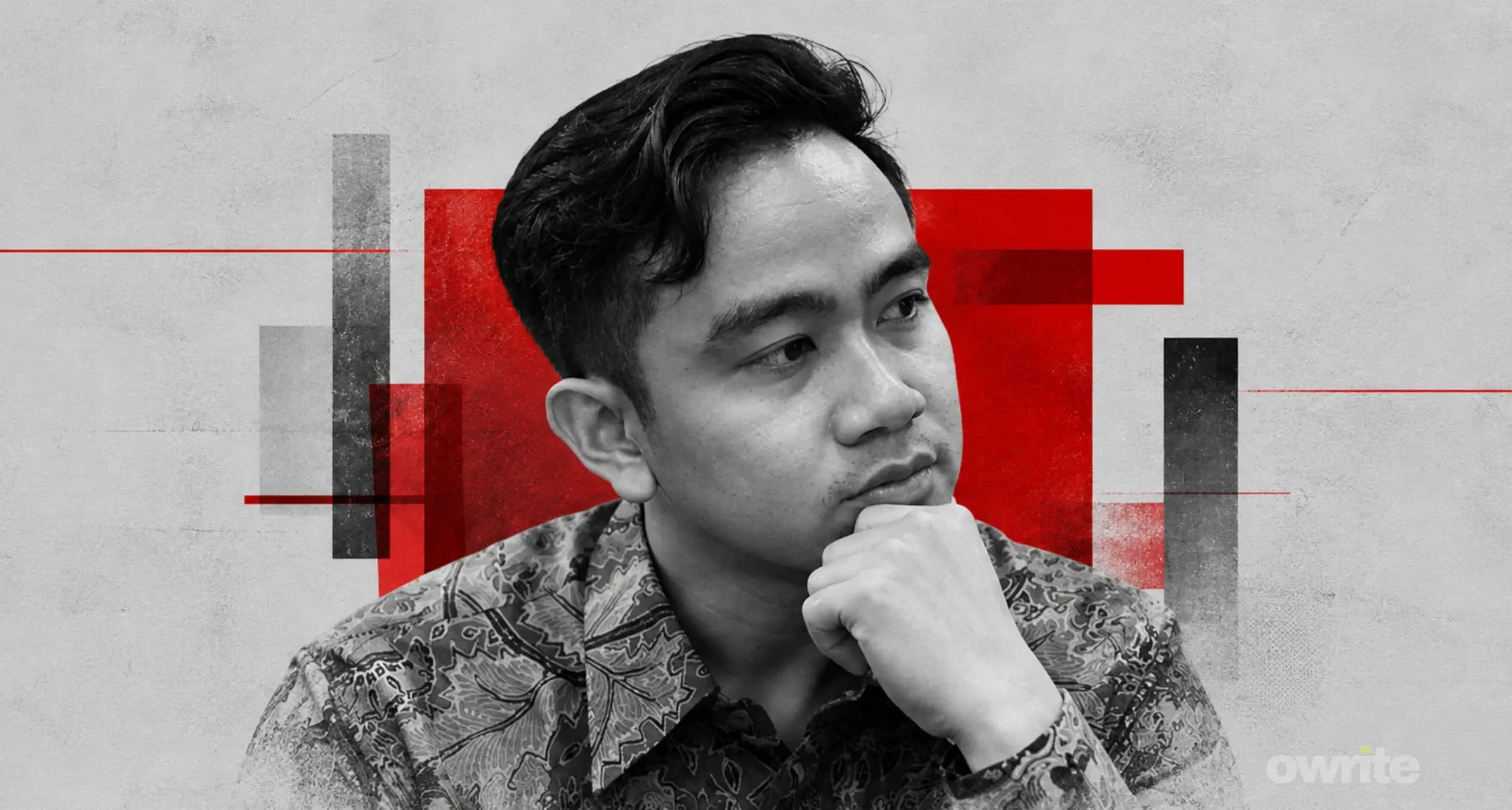 Gambar monokrom Gibran Gambar monokrom Gibran