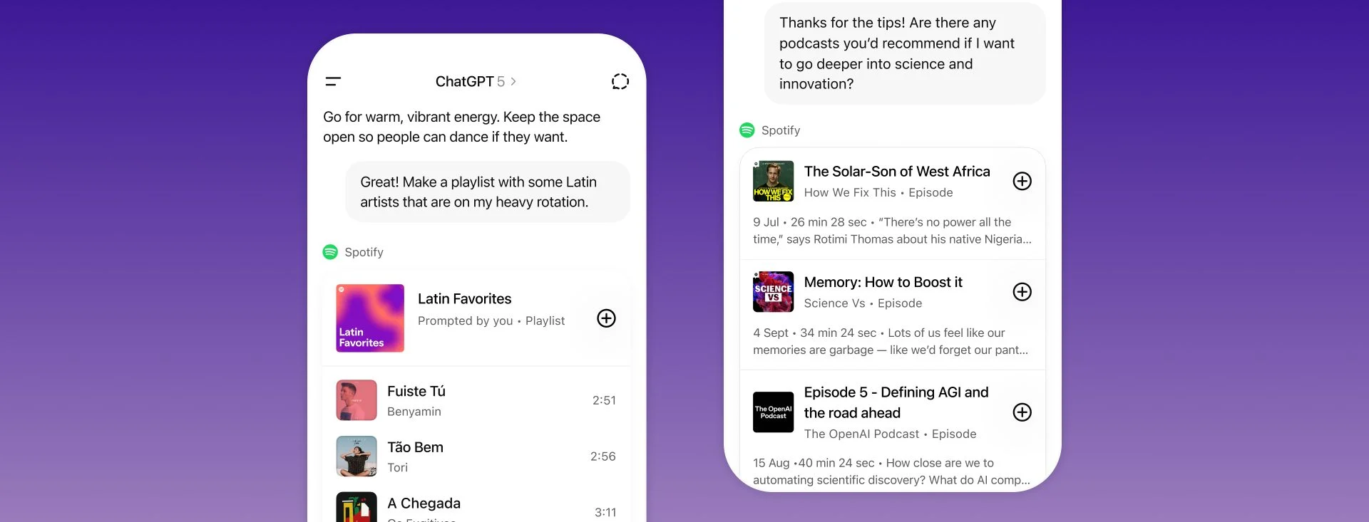 Cara sinkron ChatGPT ke Spotify