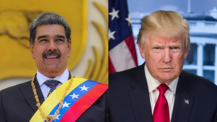 Presiden Donald Trump dan Presiden Nicolas Maduro. (Sumber: Unsplash/Library of Congress)